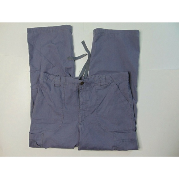 Carhartt Large Gray Scrub Pants Ripstop Cargo Gray - Picture 3 of 6